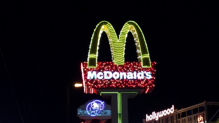 Las Vegas McDonald's sign