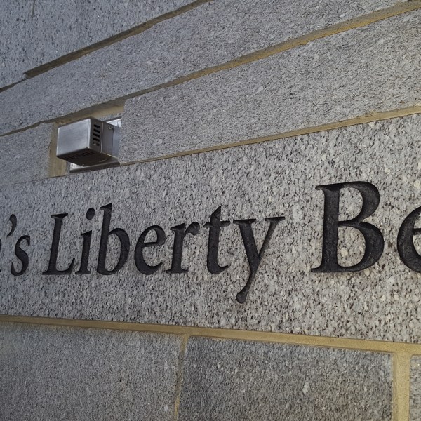 Liberty Bell sign Philadelphia