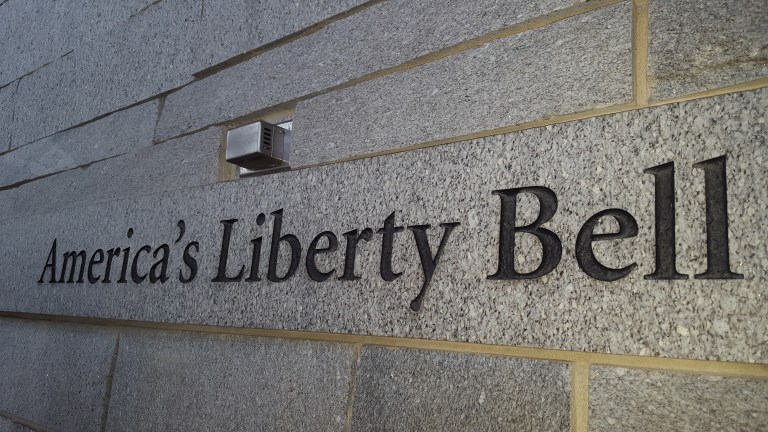 Liberty Bell sign Philadelphia