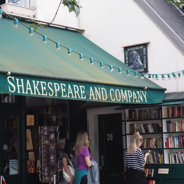 Shakespeare and Company bookstore Paris