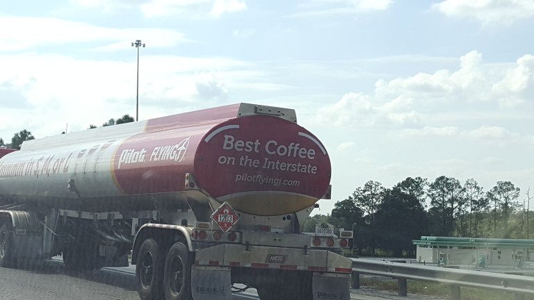 pilot flying j truck best coffee on the interstate